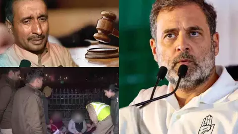 गैंगरेप पीड़िता के साथ ऐसा व्यवहार... राहुल गांधी कुलदीप सेंगर की सजा सस्पेंड होने पर भड़के