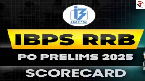 IBPS RRB PO Prelims Score Card 2025 IBPS RRB PO Prelims Score Card 2025