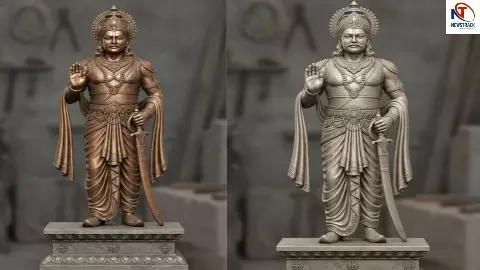Maharaj Yadu Statue Gorakhpur