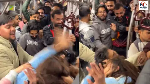 लड़ो लड़ो... वायरल है! दिल्ली मेट्रो बनी कैट फाइट का अखाड़ा, महिलाओं की हाथापाई देख यात्रियों ने उठाया फ्री रियलिटी शो का लुत्फ!