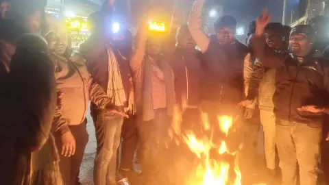 Puta Gussa, Phunka Putla protest against murder of Hindu youth in Bangladesh