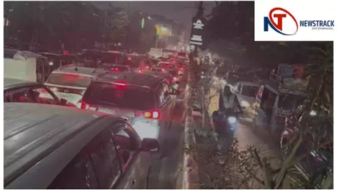 Mathura News नववर्ष से पहले मथुरा-वृंदावन में जाम के हालात खराब, बांके बिहारी मंदिर प्रशासन की अपील