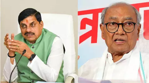 BJP में आपका स्वागत है! दिग्विजय सिंह को मोहन यादव का खुला ऑफर, कांग्रेस दिग्गज ने दिया ऐसा जवाब की... BJP में आपका स्वागत है! दिग्विजय सिंह को मोहन यादव का खुला ऑफर, कांग्रेस दिग्गज ने दिया ऐसा जवाब की...