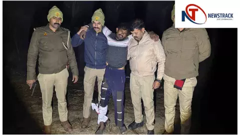 Meerut बरनावा पुल पर गोलियों की गूंज, पुलिस मुठभेड़ में गौकशी का आरोपी घायल, हथियार व औज़ार बरामद Meerut बरनावा पुल पर गोलियों की गूंज, पुलिस मुठभेड़ में गौकशी का आरोपी घायल, हथियार व औज़ार बरामद