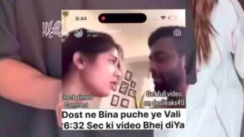 Splitsvilla X4 Couple Private Video