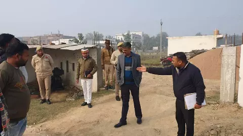 DM inspected drug ware house and under construction brothel DM inspected drug ware house and under construction brothel