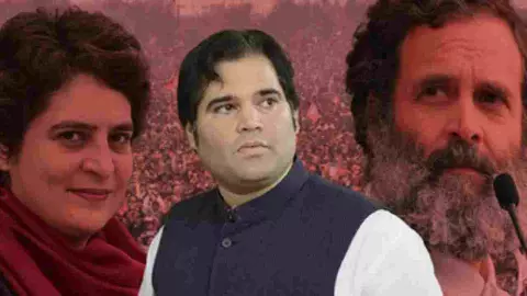 देश की सियासत में महा-धमाका! 2026 में एक होगा गांधी परिवार? वरुण गांधी के कांग्रेस में शामिल होने की अटकलें तेज देश की सियासत में महा-धमाका! 2026 में एक होगा गांधी परिवार? वरुण गांधी के कांग्रेस में शामिल होने की अटकलें तेज