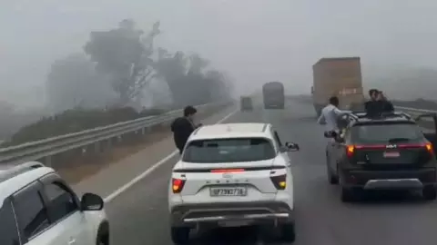 Auraiya News: हाईवे पर स्टंटबाजी का वीडियो वायरल, यातायात पुलिस की सख्त कार्रवाई, 40 हजार का चालान Auraiya News: हाईवे पर स्टंटबाजी का वीडियो वायरल, यातायात पुलिस की सख्त कार्रवाई, 40 हजार का चालान