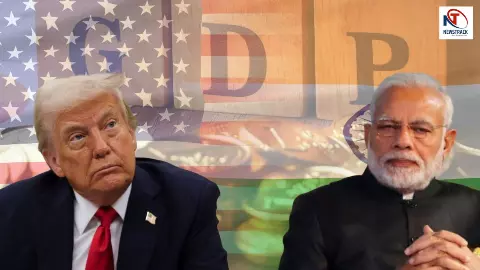 ट्रंप का 500% टैरिफ वॉर! रूस नहीं भारत के विकास को झुकाने का है मास्टरप्लान...GDP देख बौखलाए सुपरबॉस ट्रंप का 500% टैरिफ वॉर! रूस नहीं भारत के विकास को झुकाने का है मास्टरप्लान...GDP देख बौखलाए सुपरबॉस