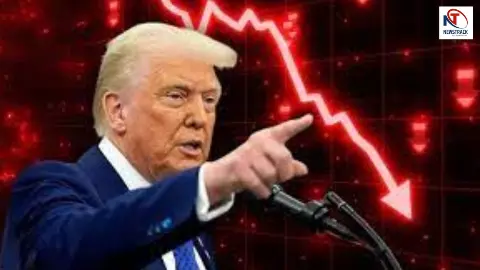 भारत पर 500% टैरिफ बम...! Indian Share Market  में हाहाकार, ट्रंप की चाल से बढ़ी निवेशकों की चिंता