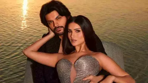 Tara Sutaria and Veer Pahariya Tara Sutaria and Veer Pahariya