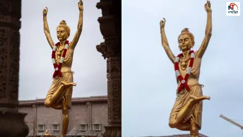 कौन हैं एक पैर पर खड़े ये योगी? अक्षरधाम मंदिर में स्थापित हो रही भव्य प्रतिमा ने सबको चौंकाया, जानें पूरी कहानी