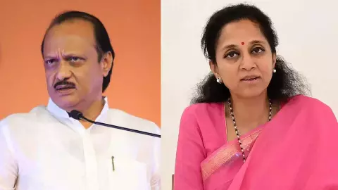 BMC चुनाव से पहले महाराष्ट्र में महा-चमत्कार! सालों बाद अजीत-सुप्रिया दिखे साथ, क्या है प्लान? BMC चुनाव से पहले महाराष्ट्र में महा-चमत्कार! सालों बाद अजीत-सुप्रिया दिखे साथ, क्या है प्लान?
