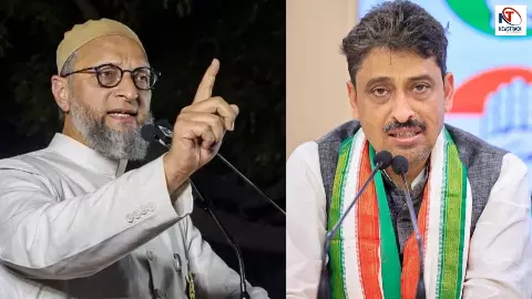 हिजाब पहनी लड़की एक दिन... ओवैसी के बयान पर भड़के कांग्रेस सांसद, बोले: दिन में तारे देख रहे