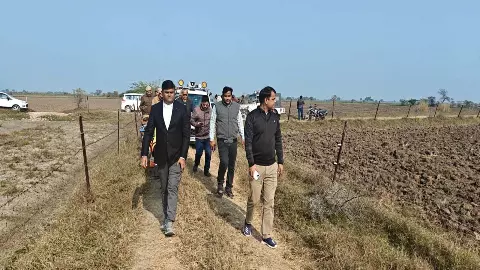 Jalaun News: तेंदुए की बदलती लोकेशन से वन विभाग हलकान, ड्रोन से सर्च ऑपरेशन तेज