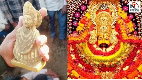 उन्नाव में चमत्कार! जमीन फाड़कर निकले बाबा खाटू श्याम, छात्र के एक सपने ने हिला दिया प्रशासन उन्नाव में चमत्कार! जमीन फाड़कर निकले बाबा खाटू श्याम, छात्र के एक सपने ने हिला दिया प्रशासन