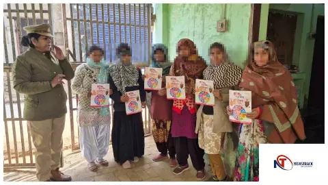 Aligarh News : एसएसपी नीरज सिंह जादौन के निर्देशन में मिशन शक्ति अभियान-5 से महिलाओं को किया जागरूक