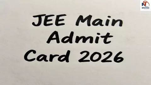 JEE Main Admit Card 2026