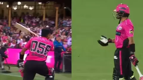 बीच मैदान Babar Azam की घनघोर बेइज्जती! Steve Smith ने रन लेने से किया मना, फिर जो हुआ... बीच मैदान Babar Azam की घनघोर बेइज्जती! Steve Smith ने रन लेने से किया मना, फिर जो हुआ...