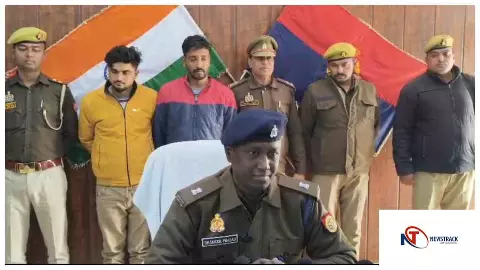 Bulandshahr : गुलावठी पुलिस में नशे के दो सौदागरों को किया गिरफ्तार, 20 लाख का गांजा बरामद