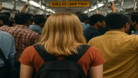 Delhi Metro Molestation