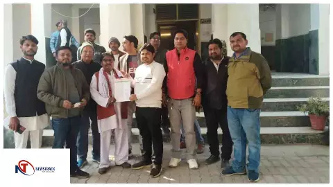Mainpuri News : मणिकर्णिका घाट के कथित ध्वस्तीकरण पर कांग्रेस का विरोध, राज्यपाल को सौंपा ज्ञापन Mainpuri News : मणिकर्णिका घाट के कथित ध्वस्तीकरण पर कांग्रेस का विरोध, राज्यपाल को सौंपा ज्ञापन