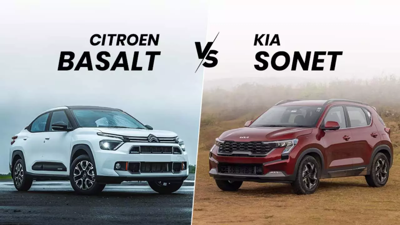 Citroen Basalt vs Kia Sonet: फीचर्स, सेफ्टी और ड्राइविंग में कौन-सी कॉम्पैक्ट SUV है ज्यादा दमदार