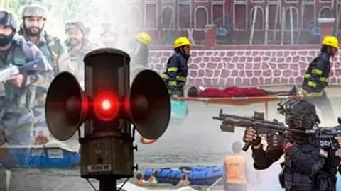 Blackout mock drill, test of disaster management preparations held across the state Blackout mock drill, test of disaster management preparations held across the state