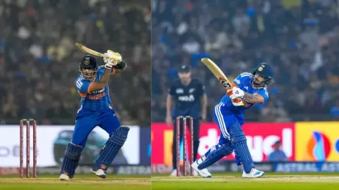 भारत ने रचा इतिहास, मैच में गरजा ईशान-सूर्या का बल्ला, सीरीज में बनाई 2-0 की बढ़त