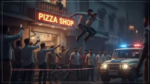 पिज्जा शॉप में पूछी जाति तो लड़का-लड़की ने किया ऐसा कांड...चीखने लगे लोग, पुलिस भी हक्का-बक्का पिज्जा शॉप में पूछी जाति तो लड़का-लड़की ने किया ऐसा कांड...चीखने लगे लोग, पुलिस भी हक्का-बक्का