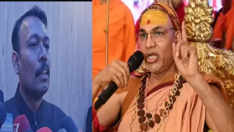 Alankar Agnihotri shankaracharya avimukteshwaranand Alankar Agnihotri shankaracharya avimukteshwaranand