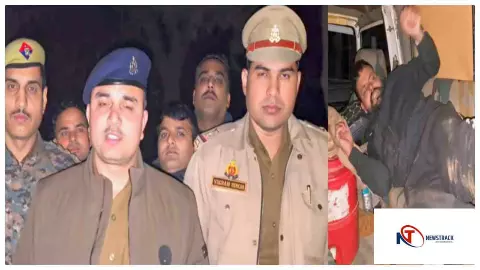 Bulandshahr News : बुलंदशहर में गौकशी करने वालों से पुलिस मुठभेड़, एक बदमाश लंगड़ा, दो गिरफ्तार