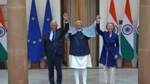 भारत-EU मेगा डील पर लगी मोहर! 27 तारीख को 27 देशों में चला मोदी मैजिक, हैदराबाद हाउस में बड़े समझौते