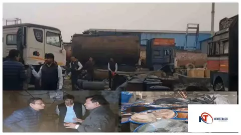 Bulandshahr में कैमिकल फैक्ट्री पर छापा, प्रदूषण देख बोले एसपी सिंह—SHO होता तो जेल भेज देता Bulandshahr में कैमिकल फैक्ट्री पर छापा, प्रदूषण देख बोले एसपी सिंह—SHO होता तो जेल भेज देता
