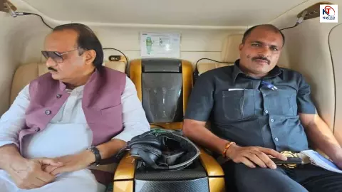 आंखों में चश्मा और बेखौफ अंदाज, लेकिन किसे पता था यही है आखिरी तस्वीर... अजित पवार की मौत से पहले का वो मंजर!