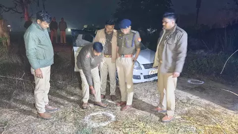 Fatehpur News: फतेहपुर में पुलिस मुठभेड़, एक बदमाश घायल, 7 गिरफ्तार, 60 भेड़ और वाहन बरामद