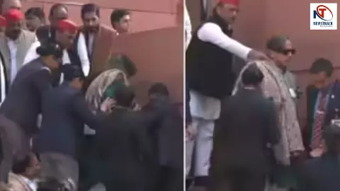 जिसे तूफान में... सीढ़ियों पर मुंह के बल गिरने के बाद शशि थरूर ने मारी ऐसी शायरी! देखें वीडियो जिसे तूफान में... सीढ़ियों पर मुंह के बल गिरने के बाद शशि थरूर ने मारी ऐसी शायरी! देखें वीडियो