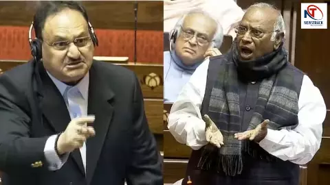 मोदी ने पूरी BJP को बंधक... नड्डा के अबोध बालक पर खरगे का प्रहार, संसद में मची हाय-तौबा! मोदी ने पूरी BJP को बंधक... नड्डा के अबोध बालक पर खरगे का प्रहार, संसद में मची हाय-तौबा!