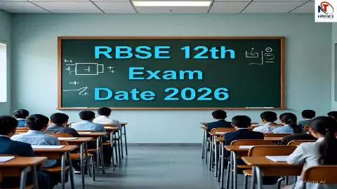 RBSE 12th Exam Date 2026
