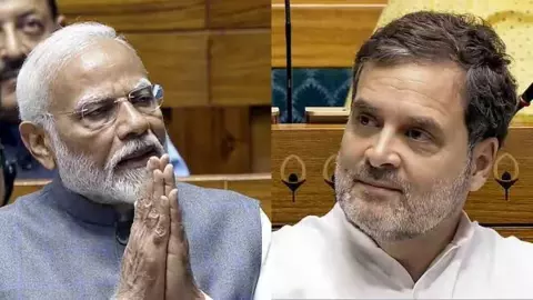 राहुल गांधी के नए अवतार ने हिलाई सियासत! संसद में 50 मिनट के महा-भाषण से बैकफुट पर आई मोदी सरकार