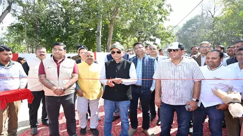 Grand inauguration of Rail Prakriti Sangam Upavan in Jhansi