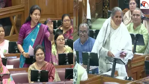 Ragini Sonkar on Minister Gulab Devi Ragini Sonkar on Minister Gulab Devi