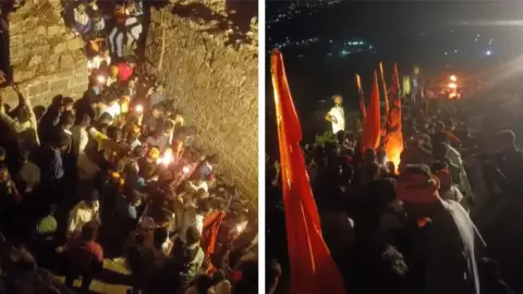 Stampede at Shivneri