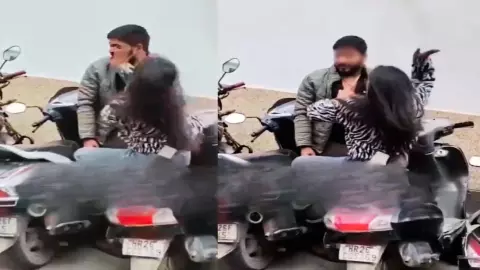 ले थप्पड़, ले थप्पड़...! गुस्साई गर्लफ्रेंड ने बॉयफ्रेंड पर बरसाए दनादन थप्पड़, कॉलर पकड़कर किया चैलेंज