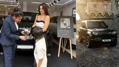 अगस्त्य पांड्या के लिए हार्दिक का लग्जरी सरप्राइज- Santorini Black Defender, जाने खूबियां अगस्त्य पांड्या के लिए हार्दिक का लग्जरी सरप्राइज- Santorini Black Defender, जाने खूबियां