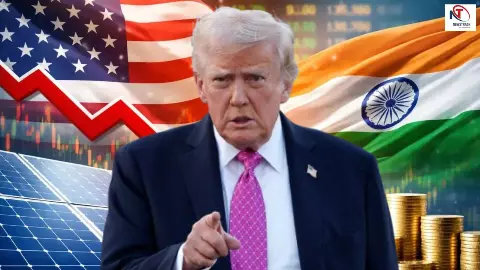 भारत पर 126% टैरिफ से हिला ग्लोबल सोलर मार्केट! Adani-Tata समेत इन दिग्गज कंपनियों में खलबली... भारत पर 126% टैरिफ से हिला ग्लोबल सोलर मार्केट! Adani-Tata समेत इन दिग्गज कंपनियों में खलबली...