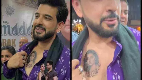 Karan Kundrra tattooed Tejasswi Prakash