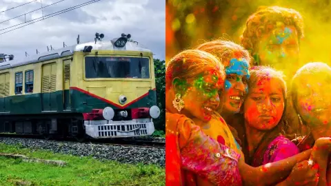 Holi Special Trains 2026: होली पर घर जाना हुआ आसान, 1244 स्पेशल ट्रिप से लाखों यात्रियों को राहत Holi Special Trains 2026: होली पर घर जाना हुआ आसान, 1244 स्पेशल ट्रिप से लाखों यात्रियों को राहत