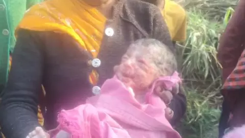 Newborn found in sugarcane field, villagers avoid vigilance