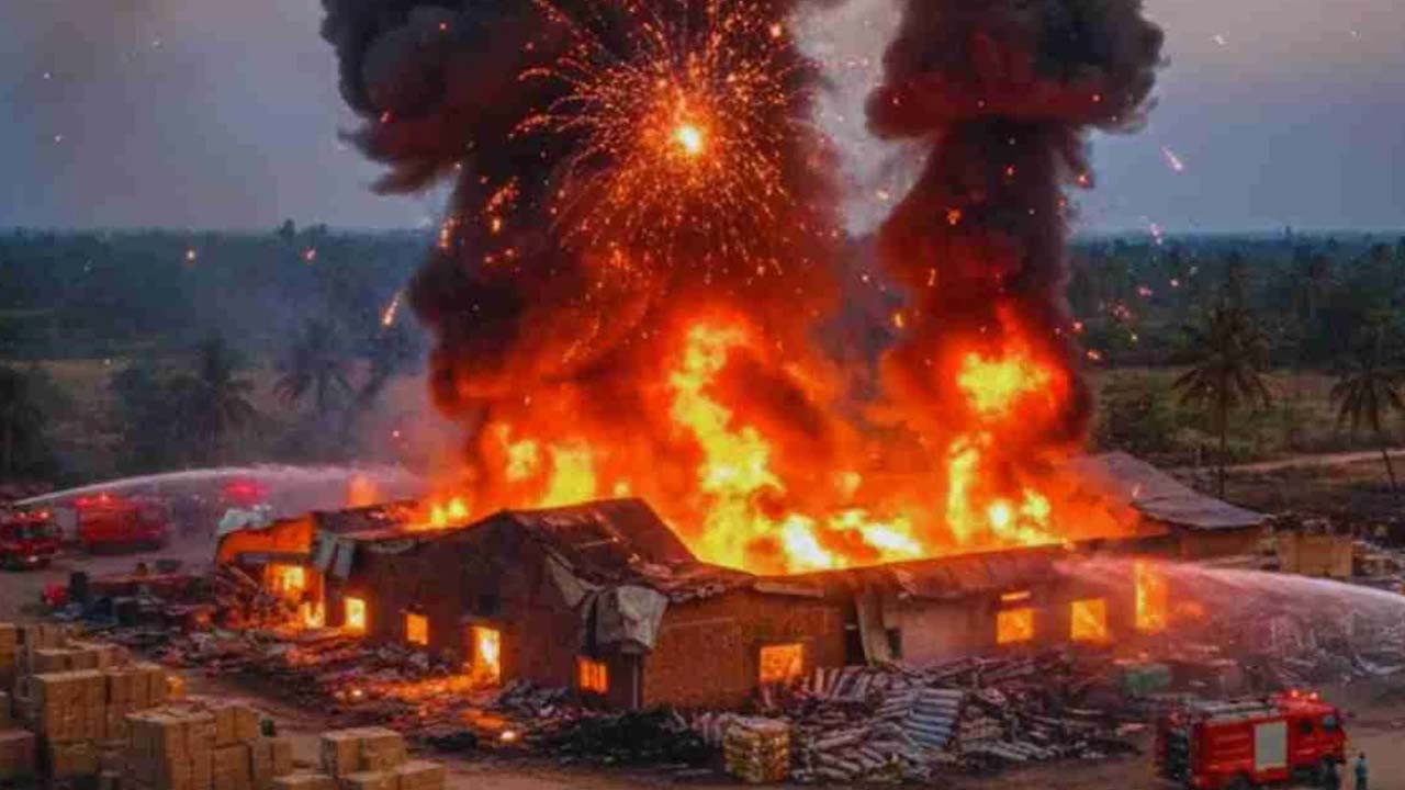 18 killed in Kakinada firecracker factory blast | Firecracker Factory ...